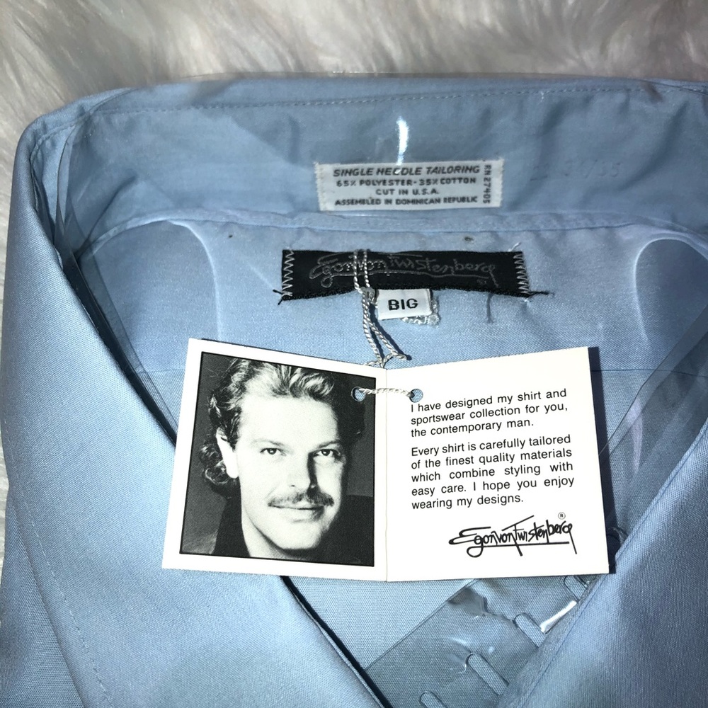 Vintage Egon von Furstenberg dress shirt - Picture 3 of 6